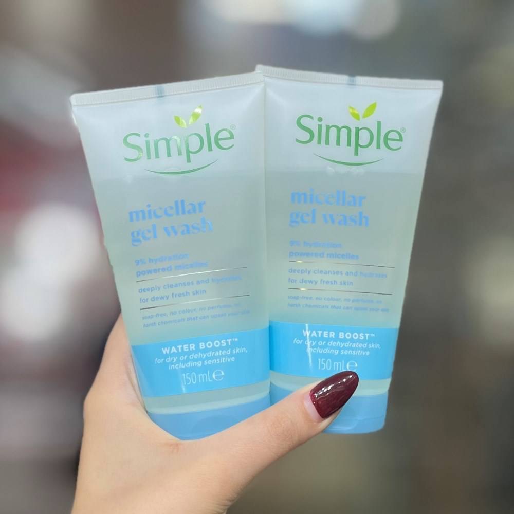 ژل شستشو صورت سیمپل مدل micellar